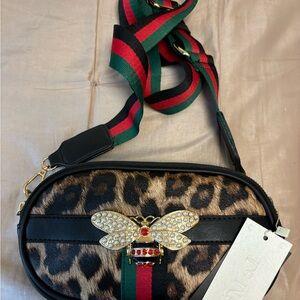 Cheetah Print Crossbody